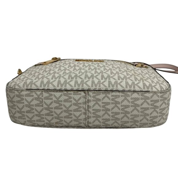 Michael Kors Jet Set East West Signature Saffiano Leather Crossbody Bag - Picture 8 of 15